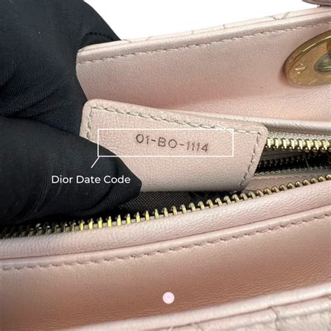 dior handbag checker|dior handbag date codes.